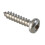 Forgefix Forgefix FPSTPP124SS Self-Tapping Screw Pozi Pan A2 SS 1/2in x 4 ForgePack 60 1