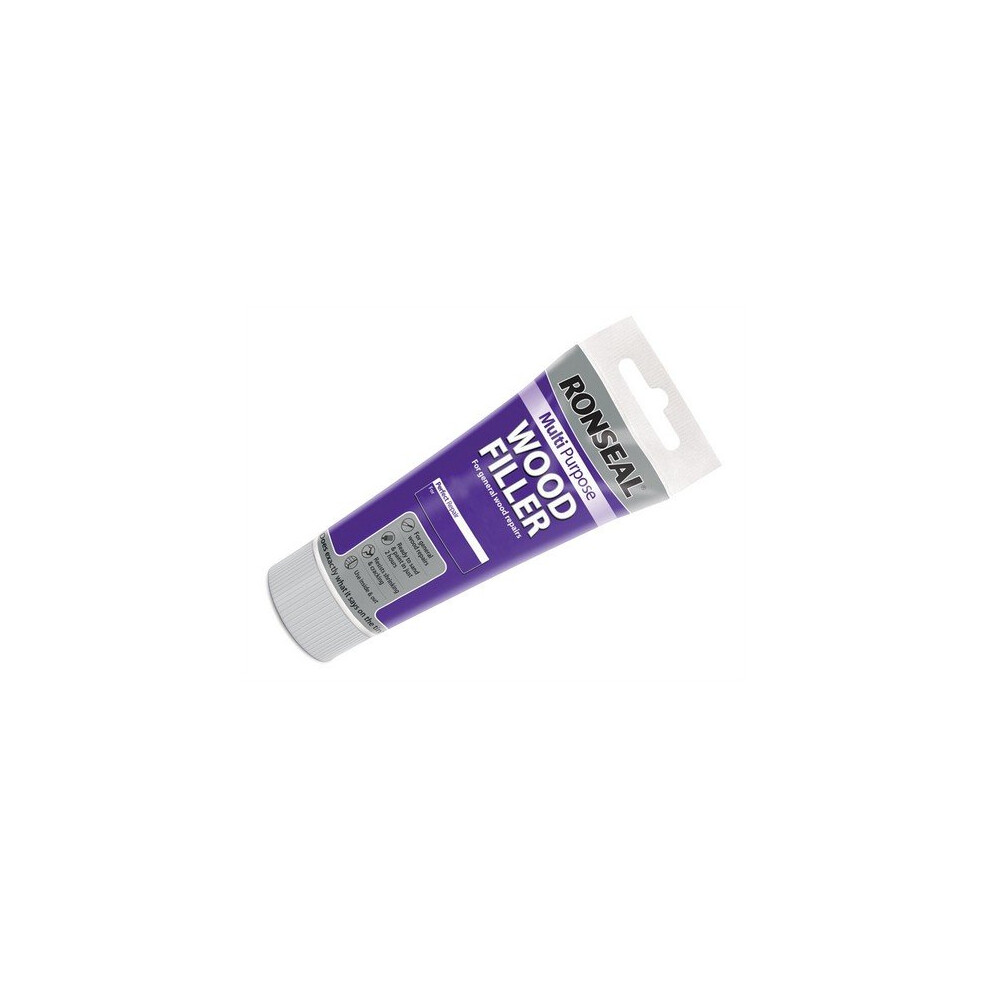 Ronseal 33637 Multi Purpose Wood Filler Tube Medium 100g