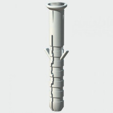 TIMco 10NLPP Nylon Plug 10 x 50mm Bag of 5