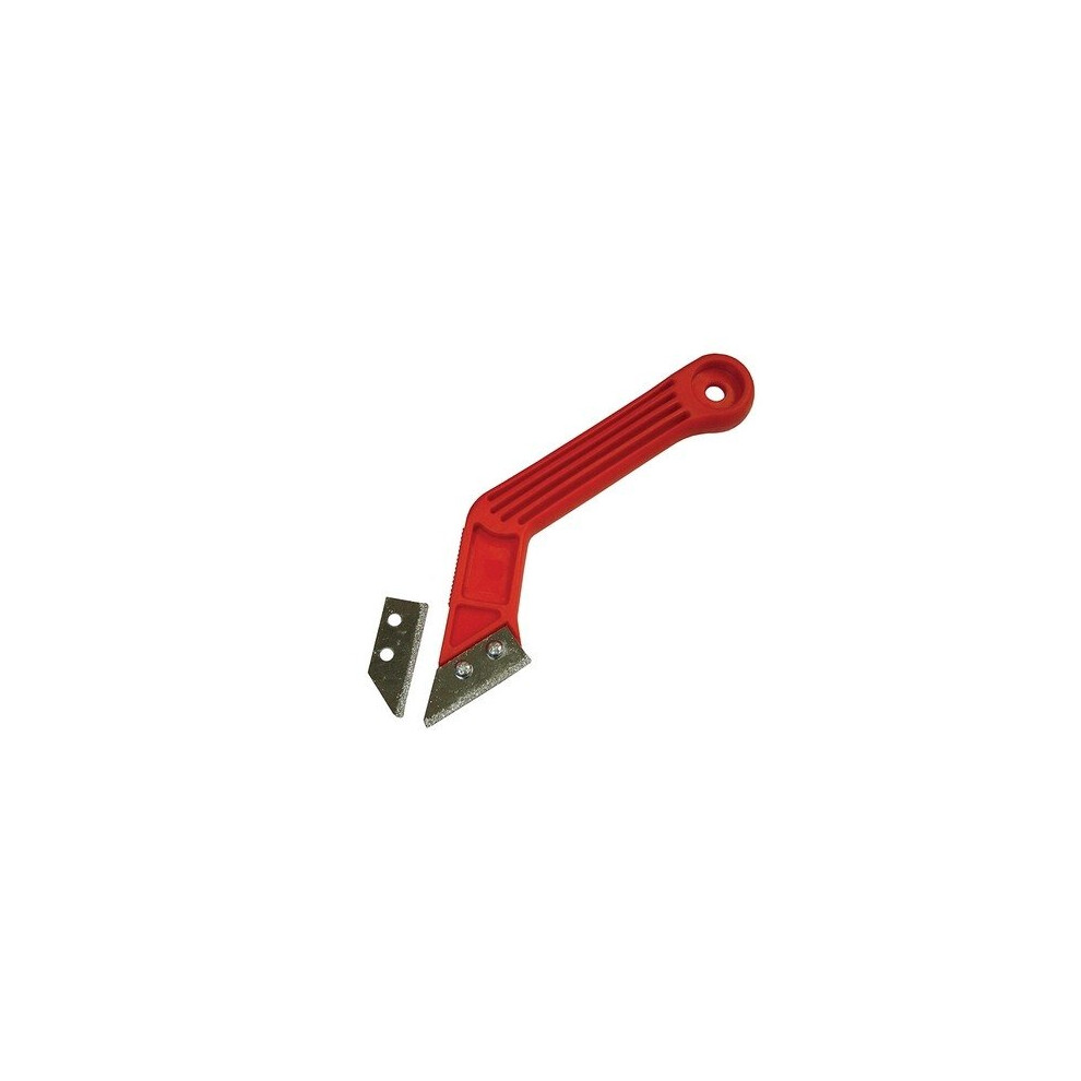 Faithfull FAITLGROUSAW Grout Rake with 2 Carbide Blades