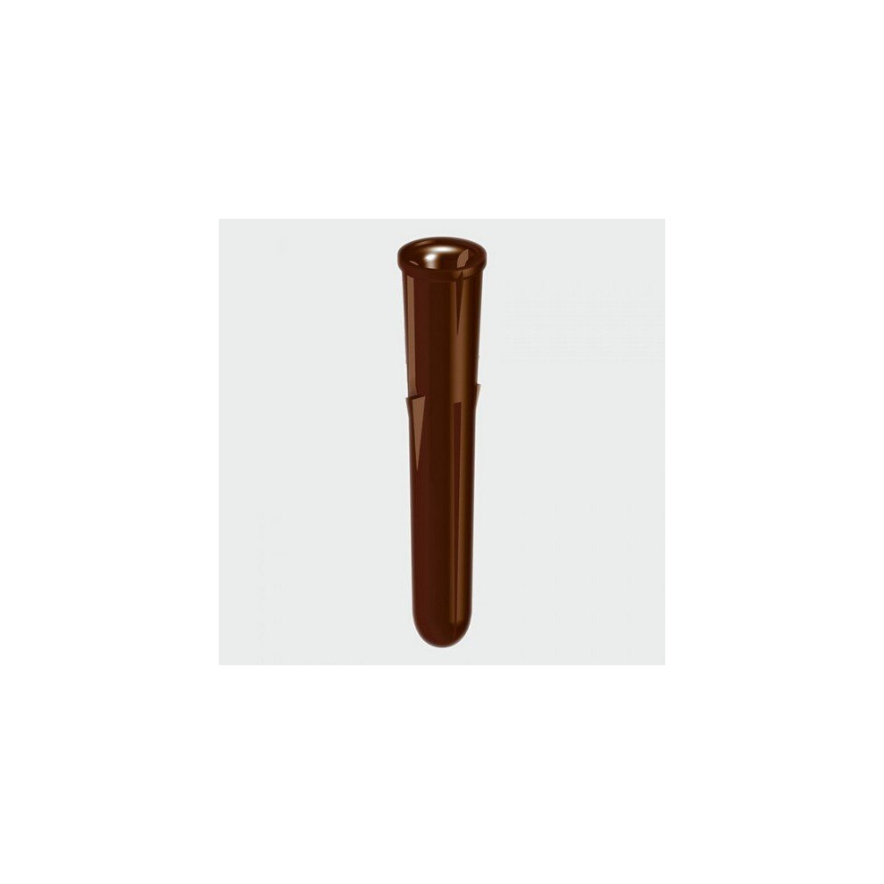 TIMco BPLUGPREM Brown Plastic Premium Plug 42mm Bag of 1,000