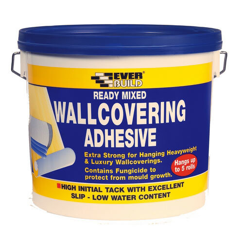 Everbuild Everbuild Ready Mixed Wallcovering Adhesive 4.5kg