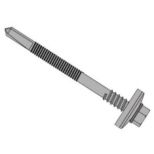 Forgefix TFHW19CPSD55150H TechFast Composite Panels to Steel Hex Screw No.5 Tip 5.5 x 150mm Box 100