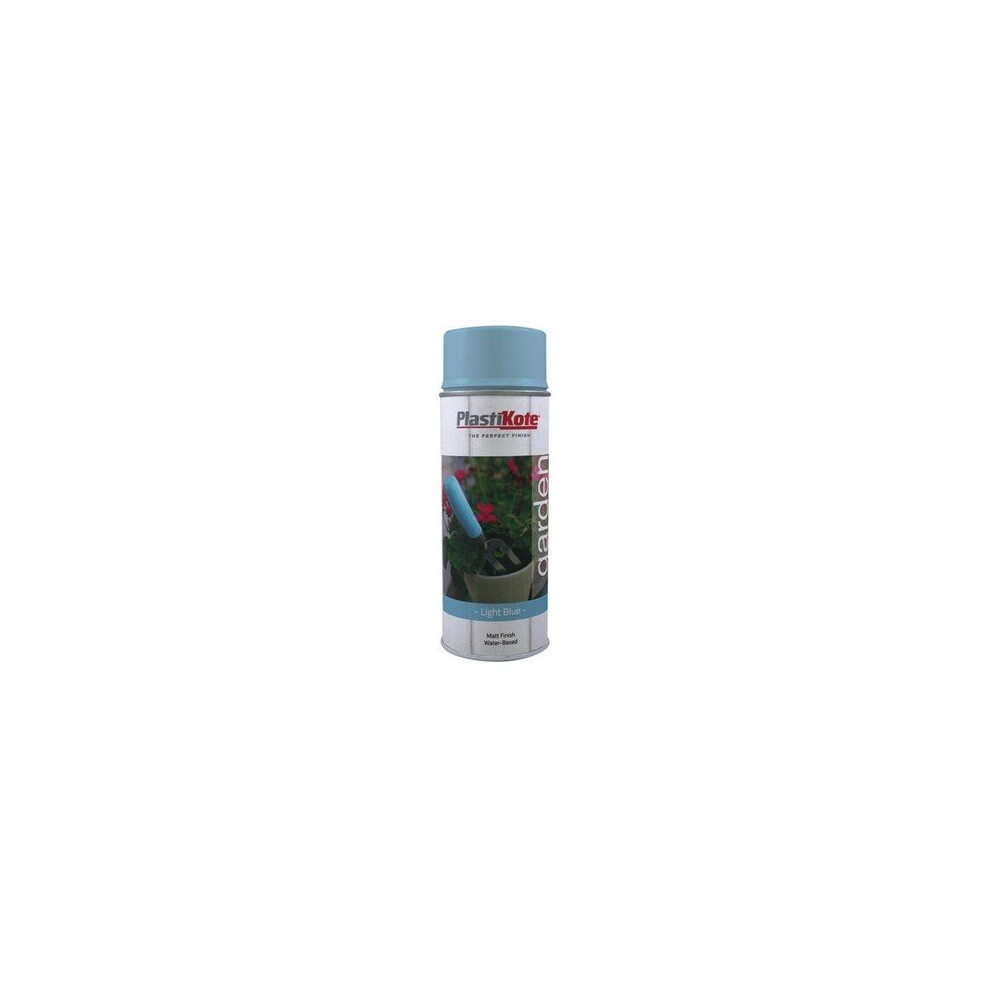 PlastiKote 440.0027205.076 Garden Colours Spray Paint Light Blue 400ml