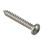 Forgefix Forgefix FPSTPP11410SS Self-Tapping Screw Pozi Pan A2 SS 1.1/4in x 10 ForgePack 12 1