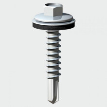 TIMco L25W16BB Hex No.3 Self Drill Screw W16 Bag SR 5.5 x 25mm Bag of 140