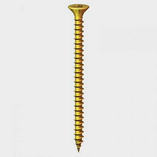 TIMco 50075SOLOC Solo Woodscrew PZ2 CSK ZYP 5.0 x 75mm Box of 200