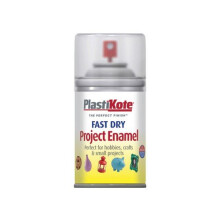 Plasti-Kote PKT119S Fast Dry Enamel Aerosol Clear 100ml