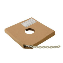 Forge PCBW12 White Plastic Coated Pre-Galvanised Band 12mm x 0.8 x 10m Box of 1