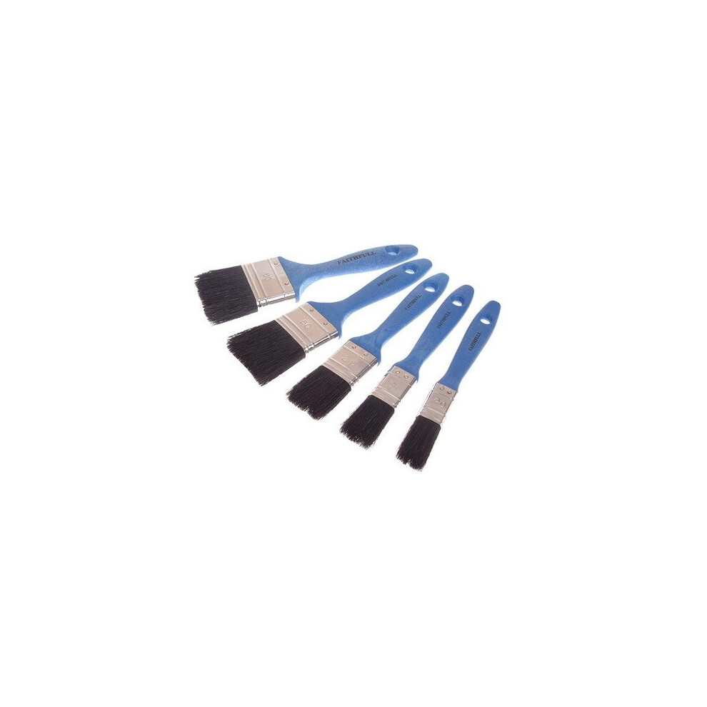 Faithfull FAIPBUSET5 Utility Paint Brush Set of 5 19, 25, 38, 50 & 75mm