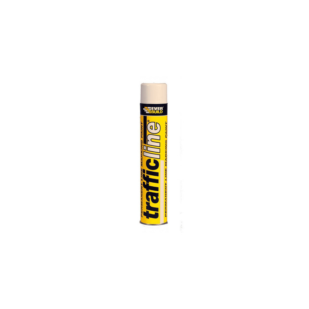 Everbuild Trafficline Spray Permanent Yellow 700ml