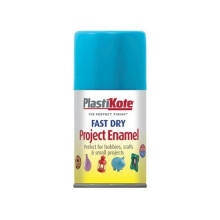 Plasti-Kote PKT117S Snabbtorkande emaljspray Himmelsblå 100 ml