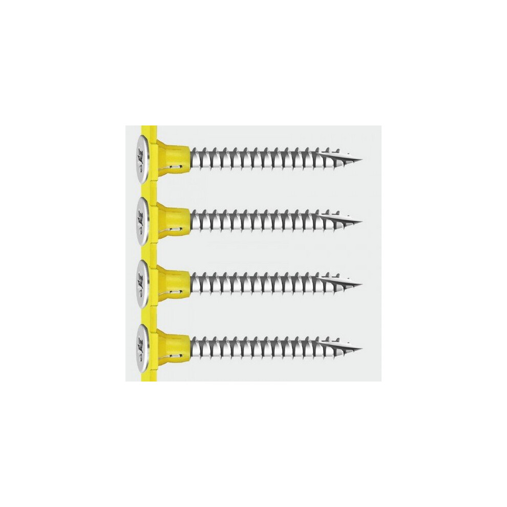 TIMco 4050CLASSCOL Collated Classic Screw S/S 4.0 x 50mm Box of 1,000