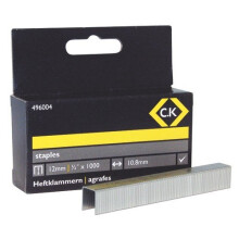 CK 496004 Staples 10.5mm wide x 12mm deep Box Of 1000