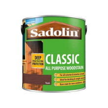 Sadolin 5028462 Classic Wood Protection Teak 2.5 Litre
