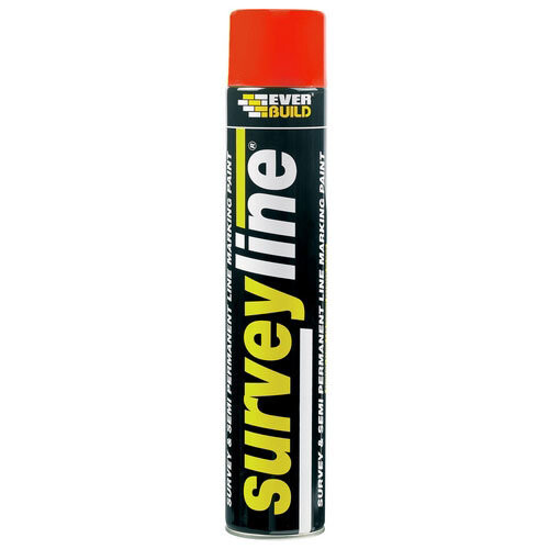 Everbuild Everbuild Surveyline Spray Line Marker Blue 700ml