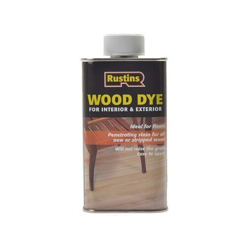 Rustins Rustins WDEB1000 Ebony Wood Dye - 1 Litre (RUSWDE1L)