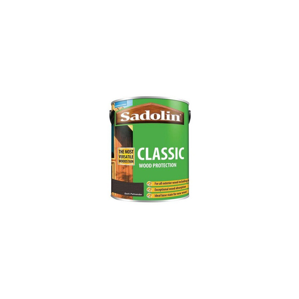 Sadolin 5028477 Classic Wood Protection Dark Palisander 5 Litre