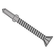 Forgefix TFCUWWSD5580L TechFast Timber to Steel CSK/Wing Screw No.3 Tip 5.5 x 80mm Box 100