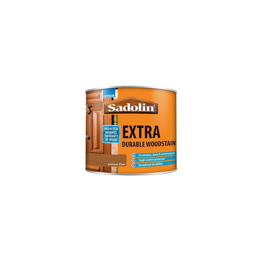 Sadolin 5028527 Extra Durable Woodstain Antique Pine 500ml