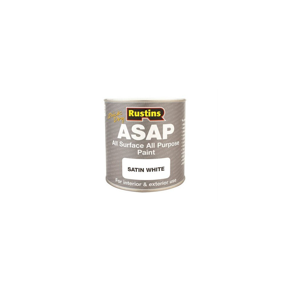 Rustins ASAP1000 Paint White 1 Litre