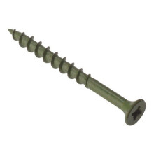 Forge DS4550 Terrassebordsskruer Pozi ST Grønn korrosjonsbestandig 4,5 x 50 mm Eske med 200 stk