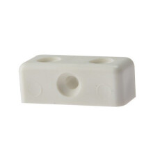 Forge 100MOD0 Modesty Block White No. 6-8 Bag of 100