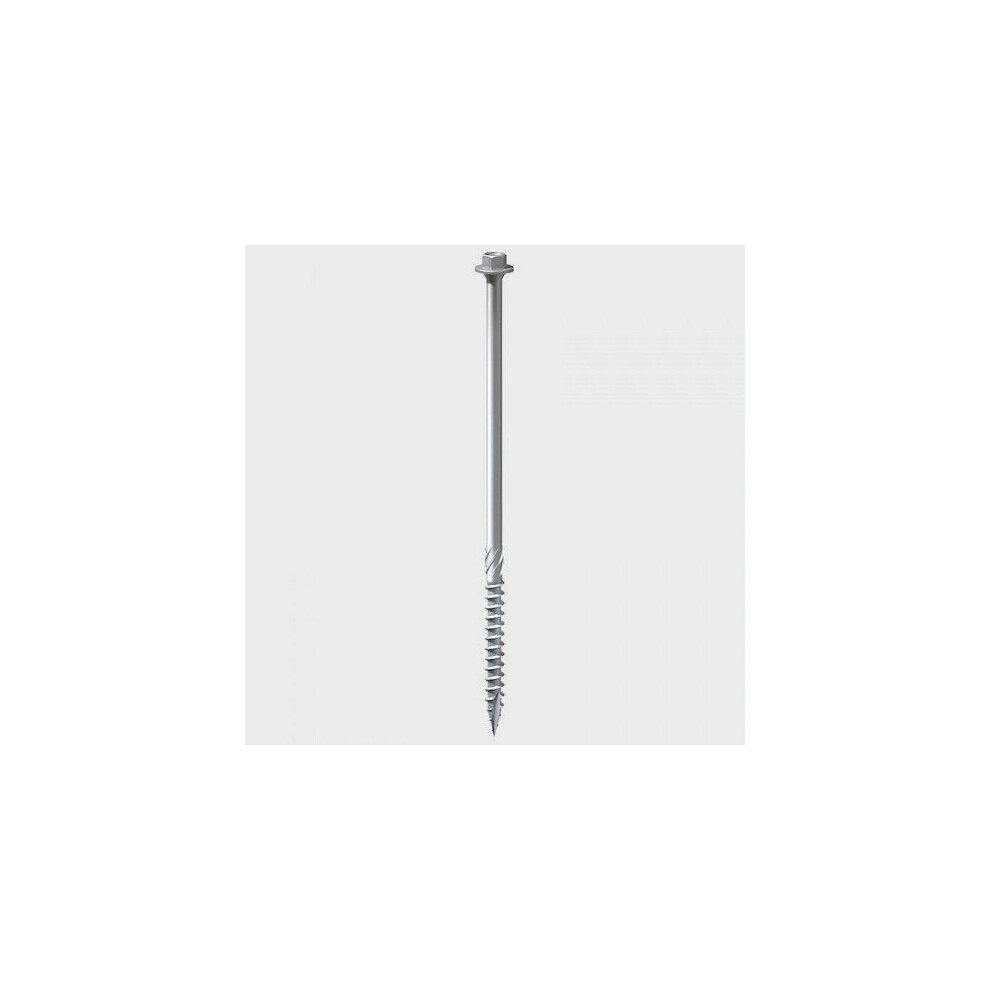 TIMco 125INDEXSST Index Timber Screw Hex Stainless Steel 6.7 x 125mm Tube of 25