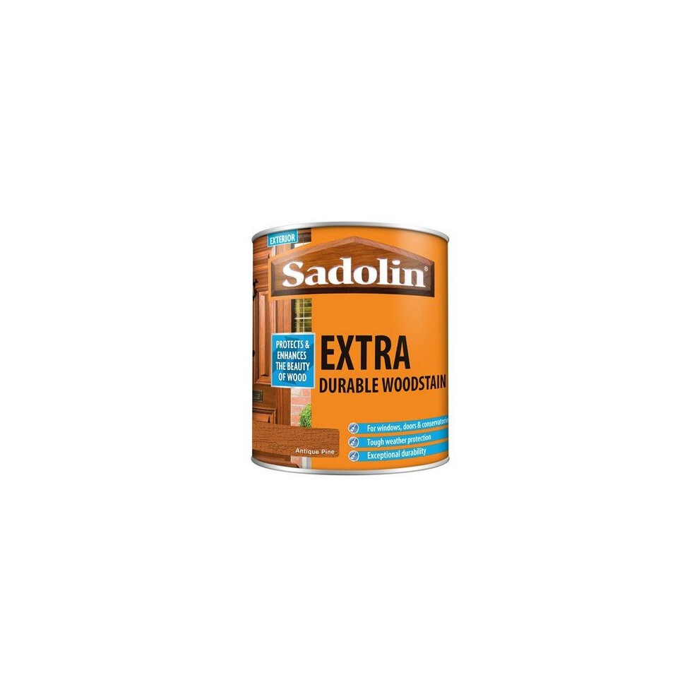Sadolin 5028528 Extra Durable Woodstain Antique Pine 1 Litre