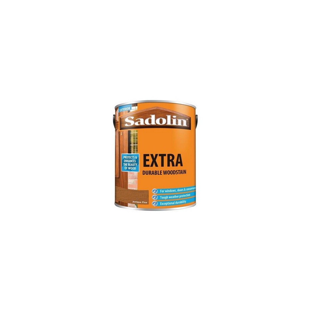 Sadolin 5028530 Extra Durable Woodstain Antique Pine 5 Litre