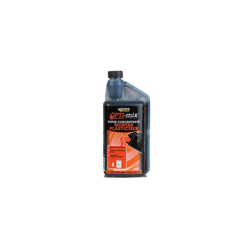 Everbuild Opti-Mix Mortar Plasticizer 1 Litre