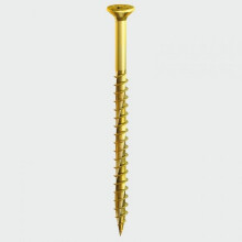 TIMco 40030VY Velocity Advanced PZ2 CSK ZYP Wood Screws 4.0x30mm Box of 200 - Rapid Drive, D-Head Countersunk