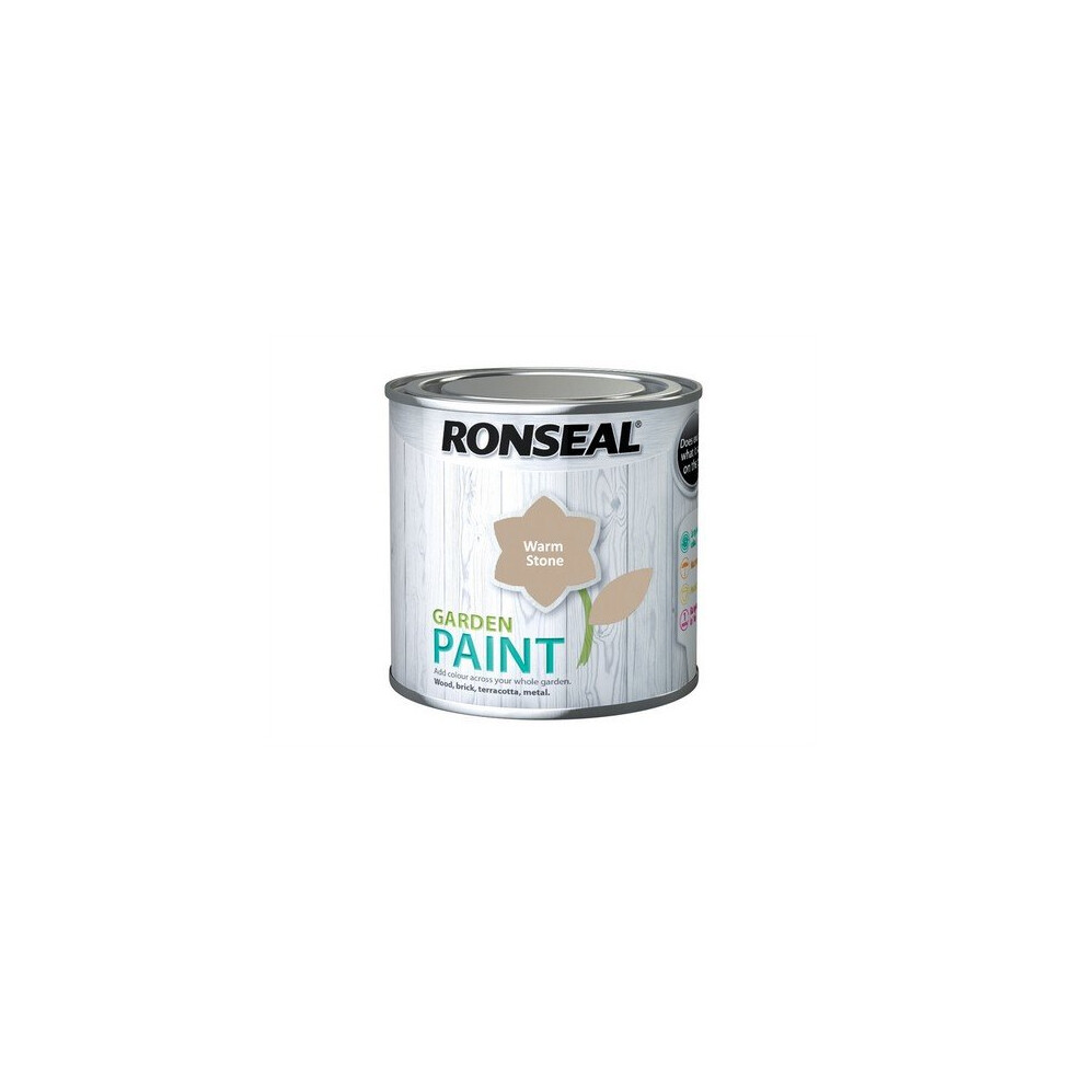 Ronseal 37596 Garden Paint Warm Stone 250ml