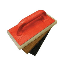 Faithfull FAITLSCOUR3 Scouring Pad Holder + Fine Medium & Coarse Pads