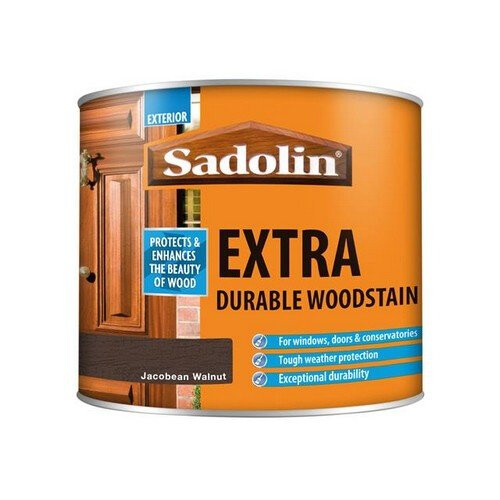 Sadolin Sadolin 5028538 Extra Durable Woodstain Jacobean Walnut 500ml