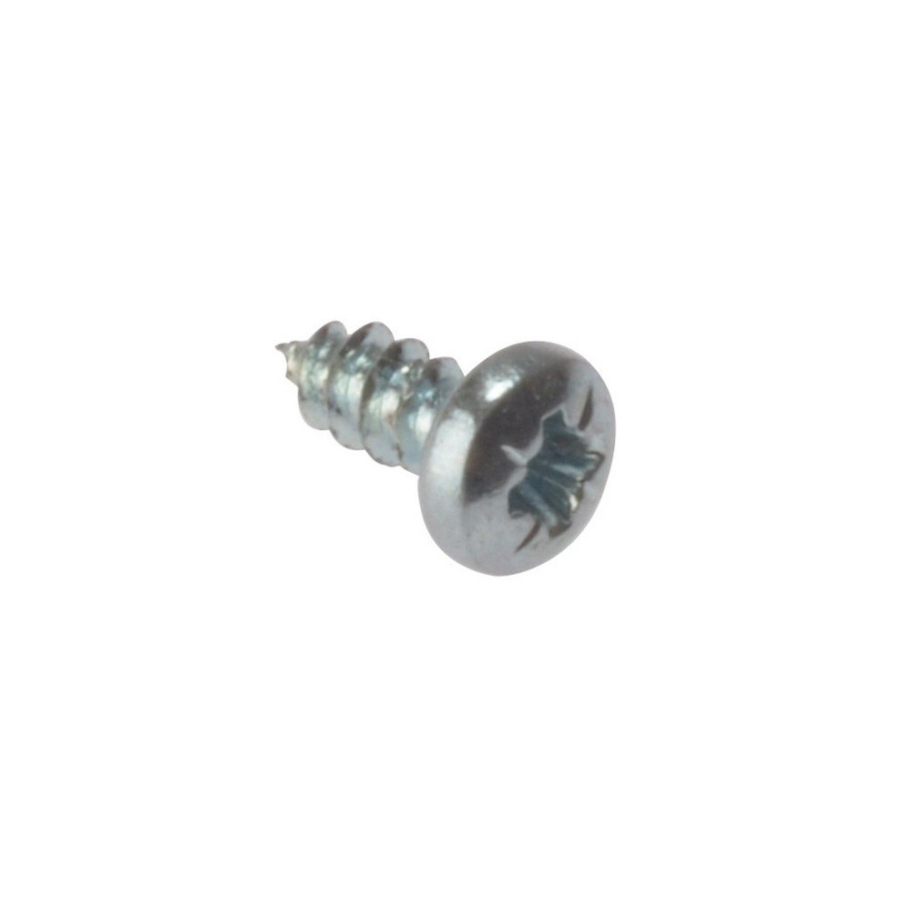 Forgefix Forge Stpp346zp Self-Tapping Screw Pozi Pan Head Zp 3 / 4In X 6 Box Of 200