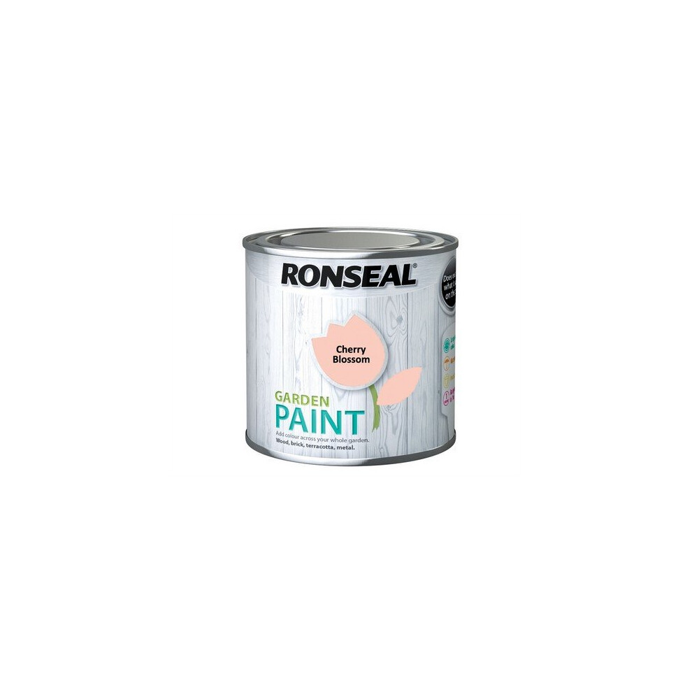 Ronseal 37599 Garden Paint Cherry Blossom 250ml