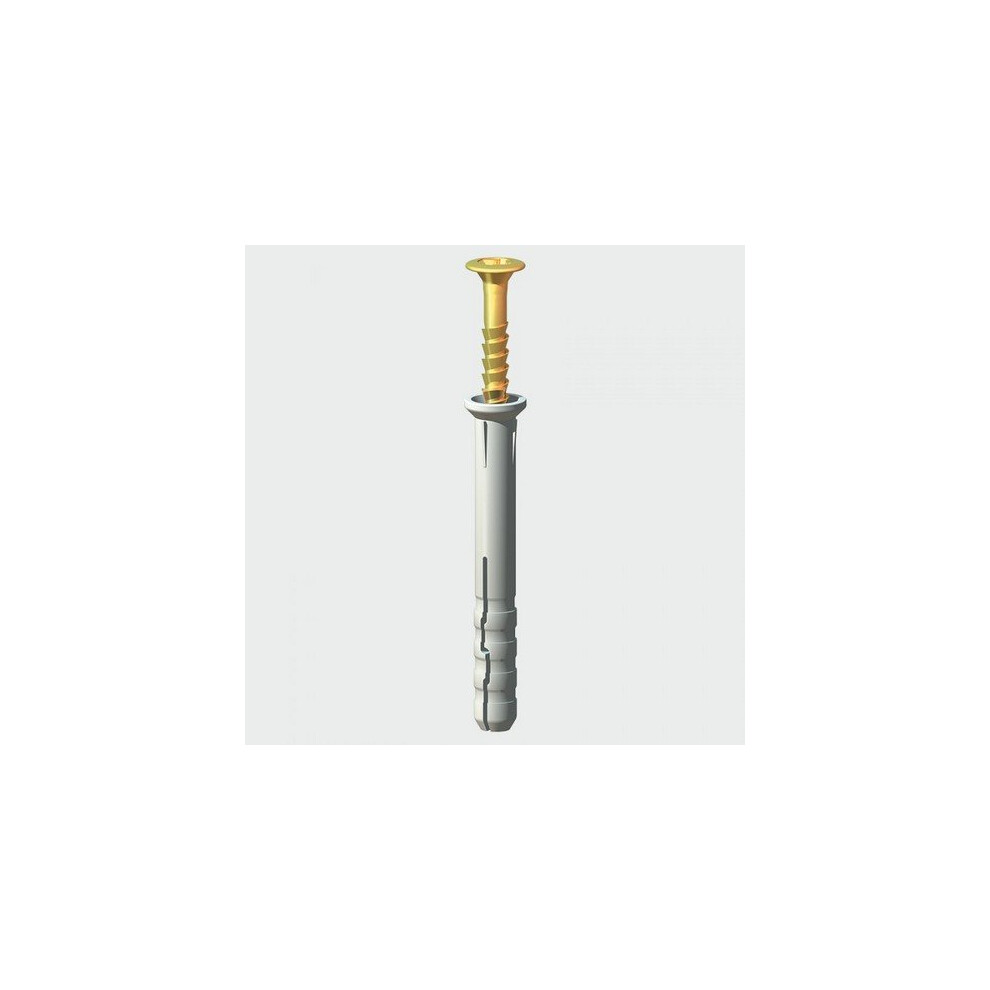 Timco 50030Hf Nylon Hammer Fixing M5 X 30Mm Box Of 200 5055017530335
