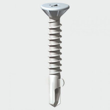 TIMco LW38BB Wing Tip No.3 Self Drill Screw BZP 4.8 x 38mm Bag of 260