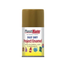 Plasti-Kote PKT143S Fast Dry Enamel Aerosol Antique Gold 100ml