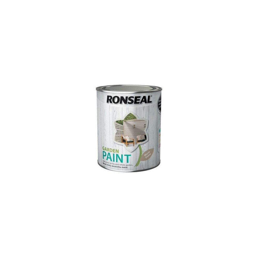 Ronseal 37603 Garden Paint Warm Stone 750ml