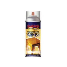 Plasti-Kote PKT591 Varnish Spray Clear Gloss 400ml