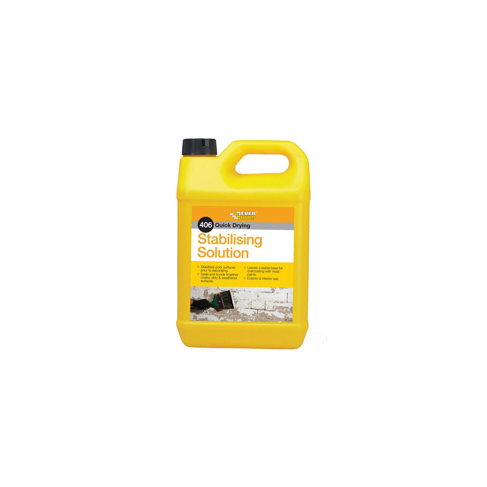 Everbuild 406 Stabilising Solution Quick Drying 5 Litre
