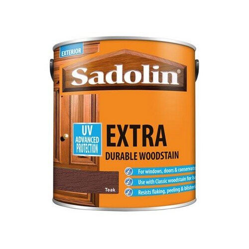 Sadolin Sadolin 5028535 Extra Durable Woodstain Teak 2.5 Litre