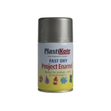 Plasti-Kote PKT159S Hurtigtørkende emaljespray pewterfarget 100 ml