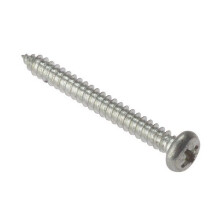 Forge RH1128ZP General Purpose Pozi Screw Round Head TT ZP 1.1 / 2in x 8 Box of 200