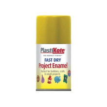 Plasti-Kote PKT139S Snabbtorkande emaljspray i mässingfärg 100 ml