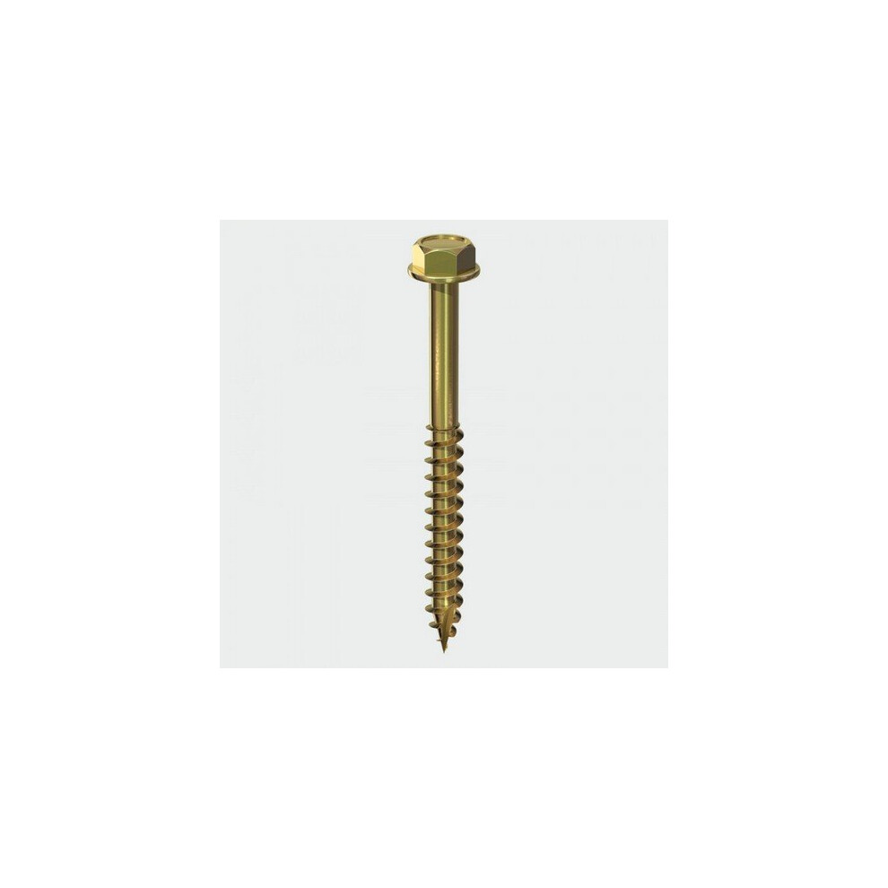 TIMco 8120SCSY Solo Coach Screw ZYP 8 x 120mm Box of 50