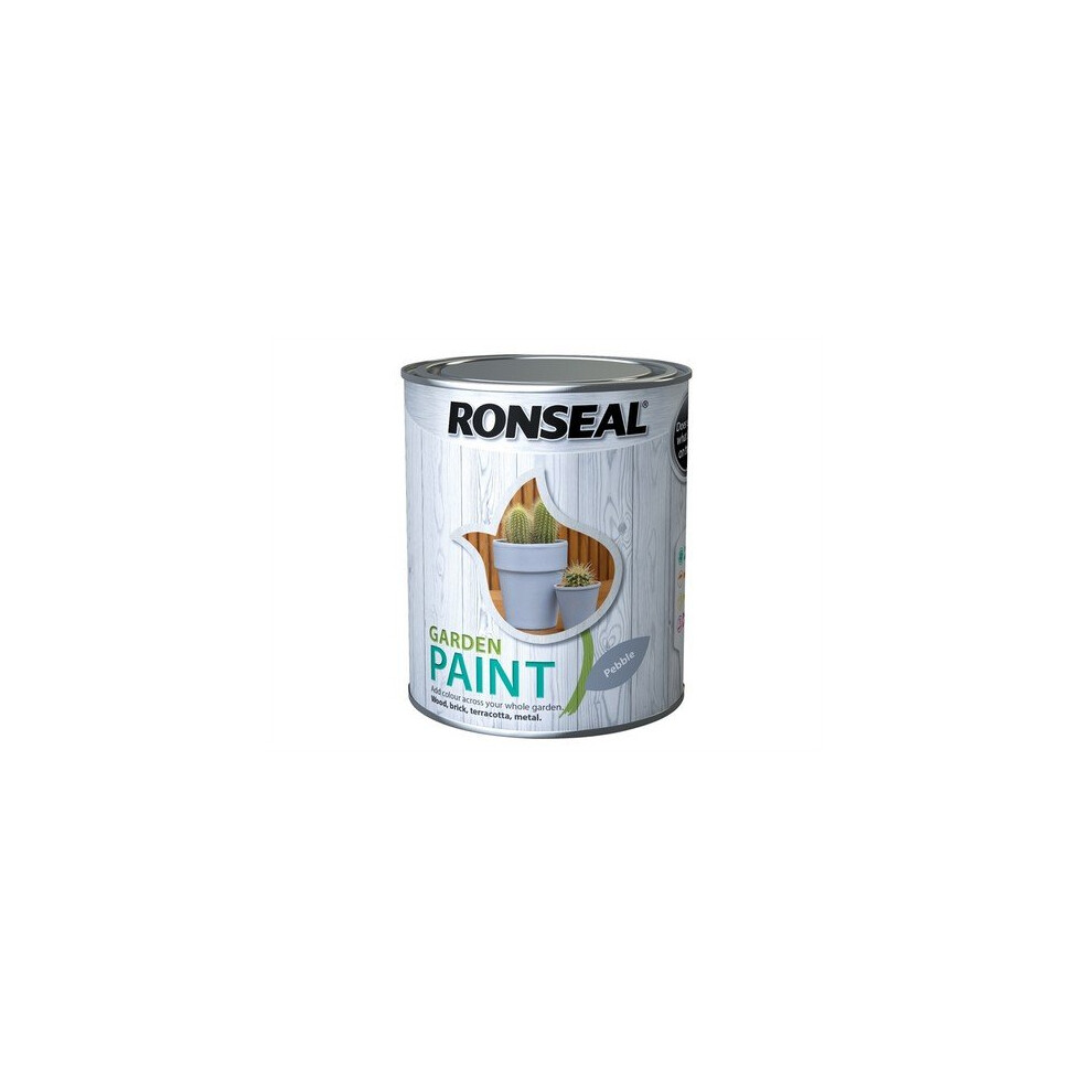 Ronseal 38265 Garden Paint Pebble 750ml