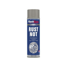 Plasti-Kote PKT794 Rust Not Spray Matt Aluminium 500ml